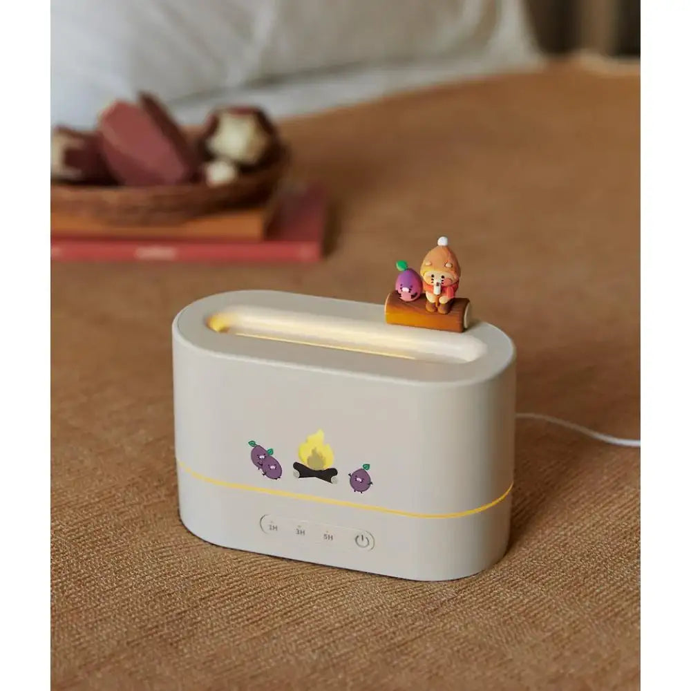 Kakao Friends - Choonsik Fireplace Lamp Humidifier - Kakao Friends - Humidifier - Harumio