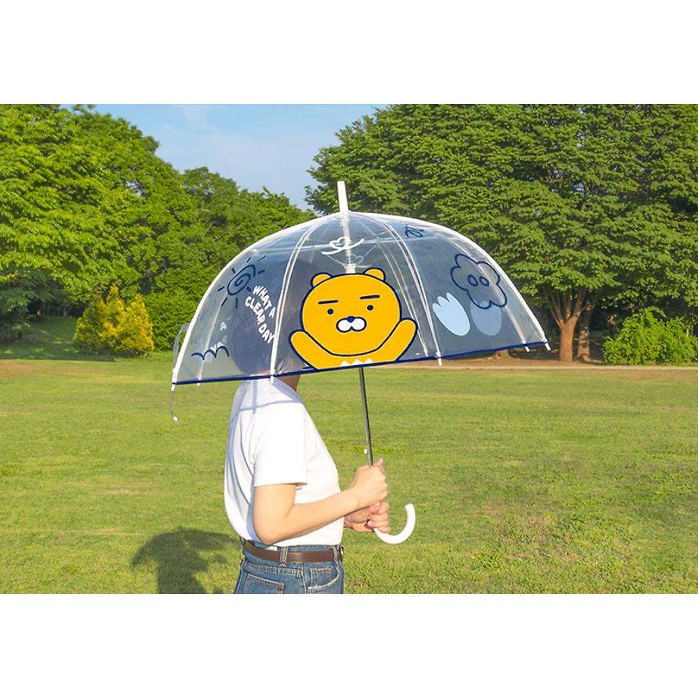 Kakao Friends - Dome-Shaped 8K Transparent Umbrella - Kakao Friends - Umbrella - Harumio