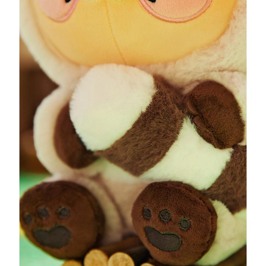 Kakao Friends - FRIENDZOO Racoon Plush Doll (Choonsik)