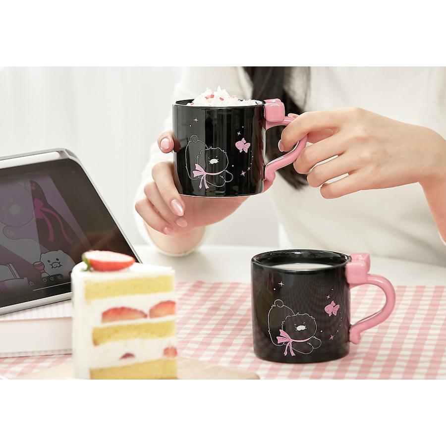 Kakao Friends - Black Choon Spring Ribbon Mug