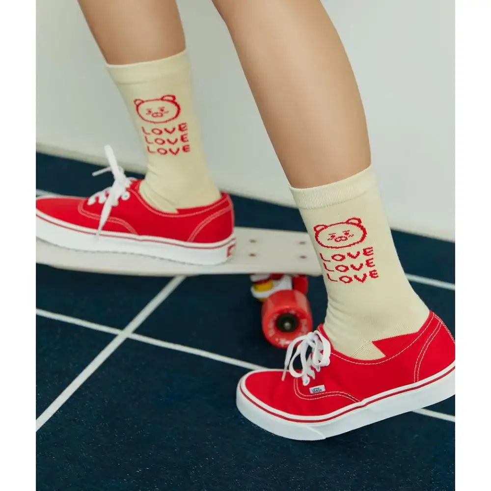 Kakao Friends - Friends Soft Daily Socks - Kakao Friends - Socks - Harumio