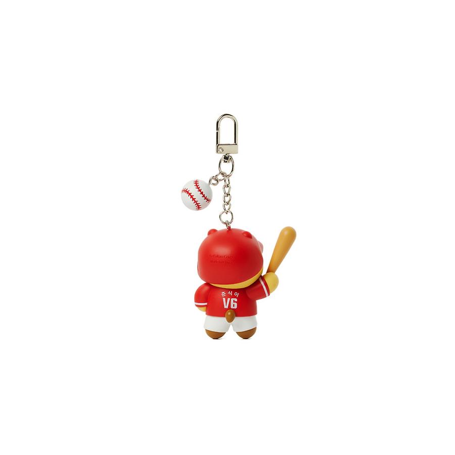 Professional Baseball Team x Kakao Friends - SSG Landers Choonsik Tanning Figure Keyring V6