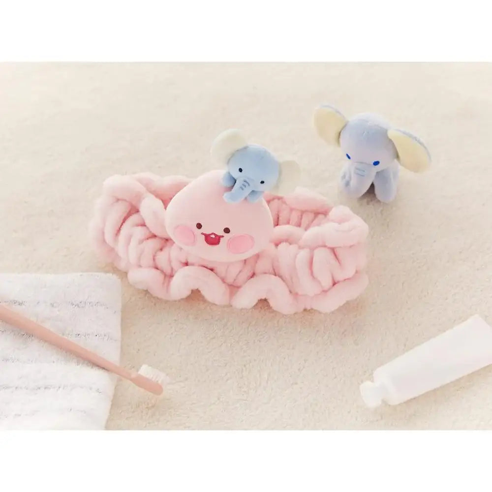 Kakao Friends - Little Apeach Daily Face Wash Band - Kakao Friends - Face Wash Headband - Harumio
