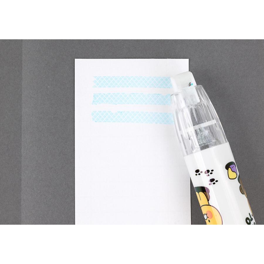 Kakao Friends - Monotone Knock-type Double-sided Tape Cover (Choonsik)