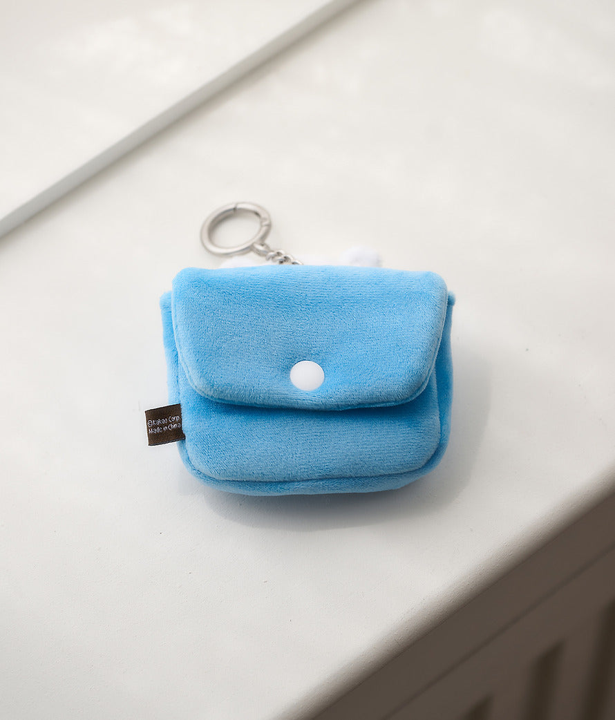 Kakao Friends - Boksim Backpack Pocket Wallet Doll Keyring