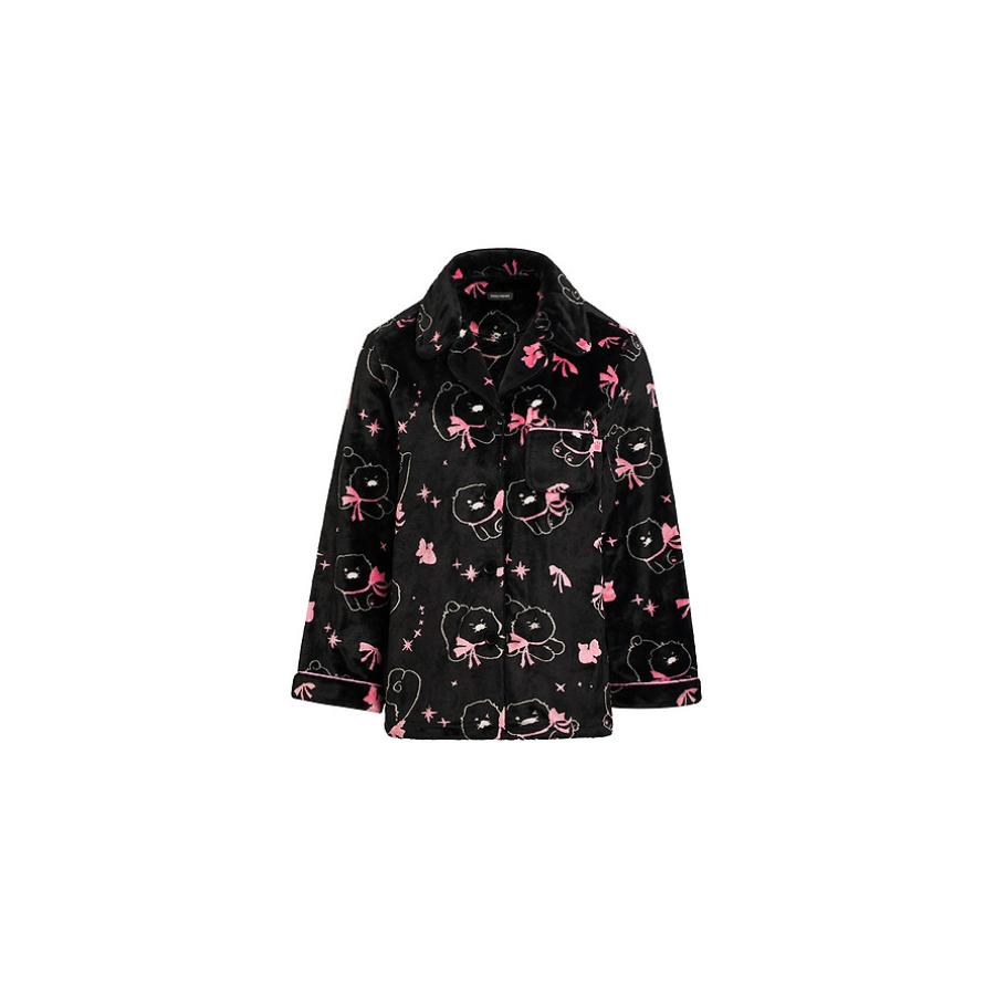 Kakao Friends - Black Choon Long Sleeve Pajamas (Choonsik)