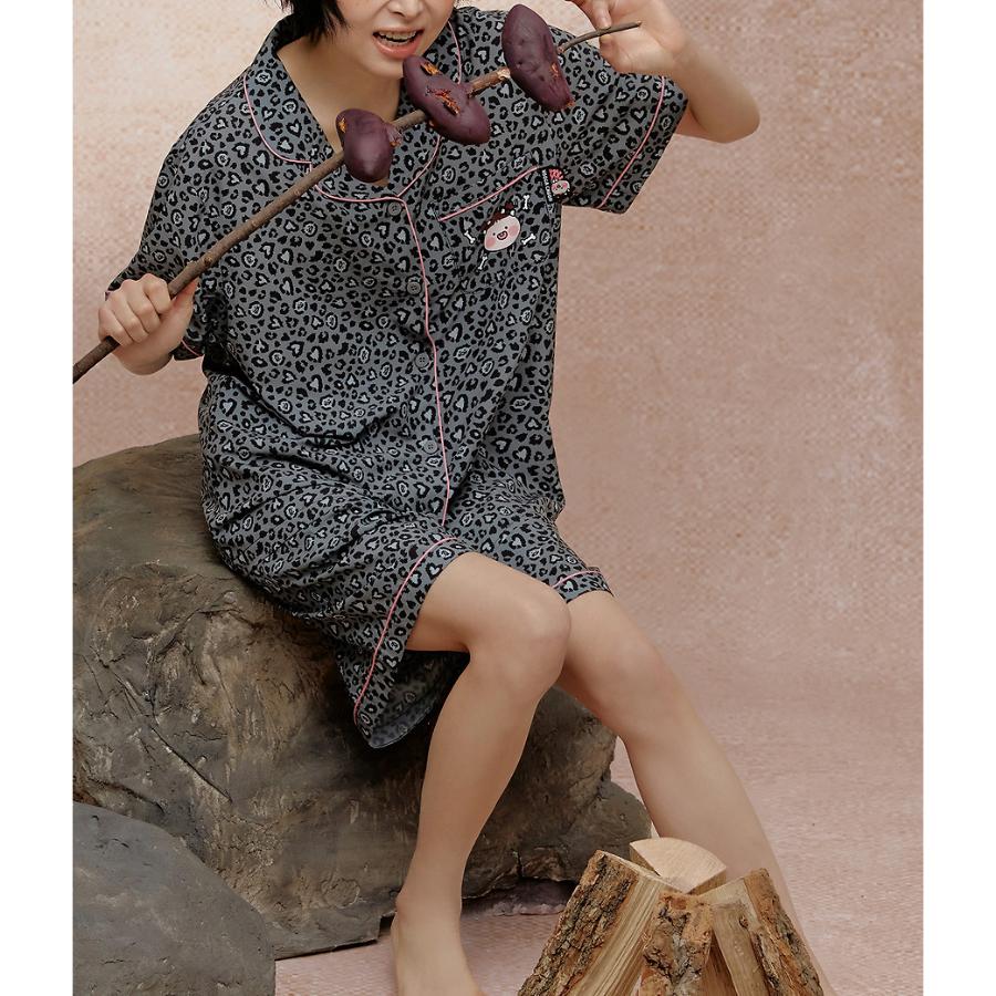 Kakao Friends - WOOGA CHOON Women Leopard Pajamas (Apeach)
