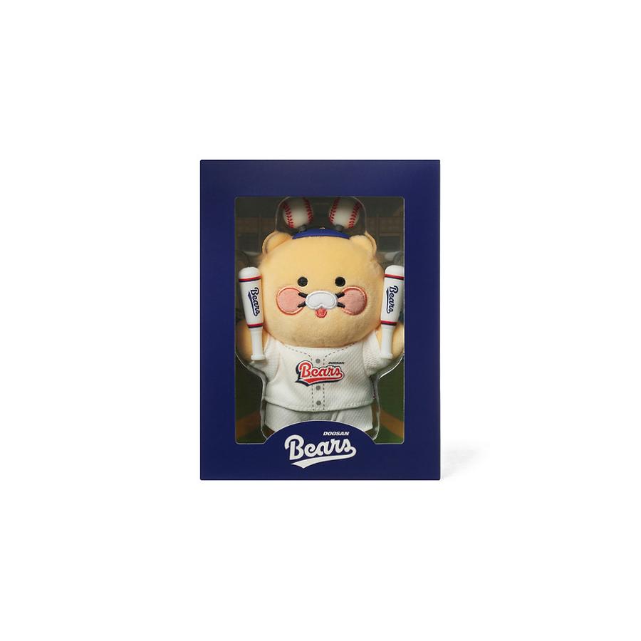 Professional Baseball Team x Kakao Friends - Doosan Bears Victory Fairy Doll Keyring V (Choonsik)