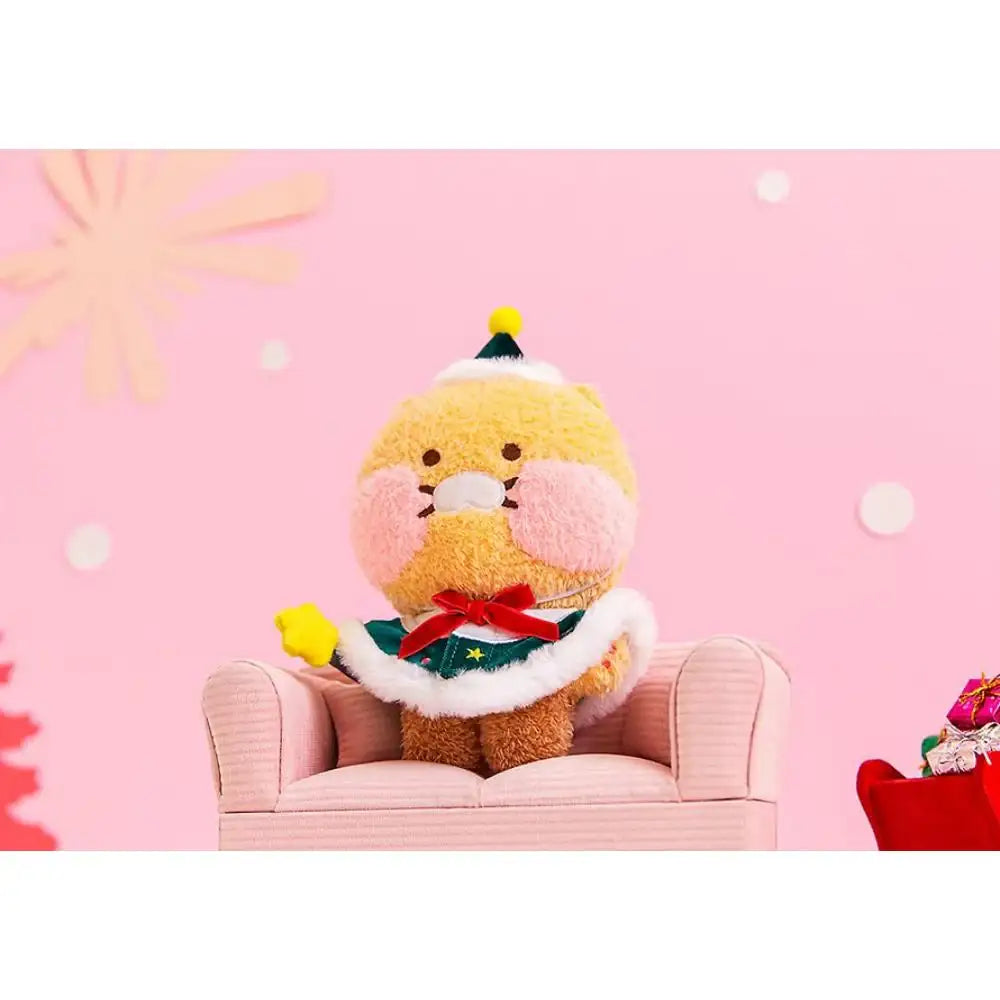Kakao Friends - Merry Christmas Cape & Hat Fossil Doll Costume - Kakao Friends - doll costume - Harumio