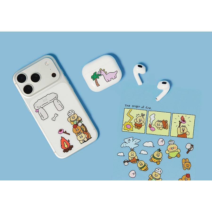 Kakao Friends - WOOGA CHOON Transparent Sticker (Friends)