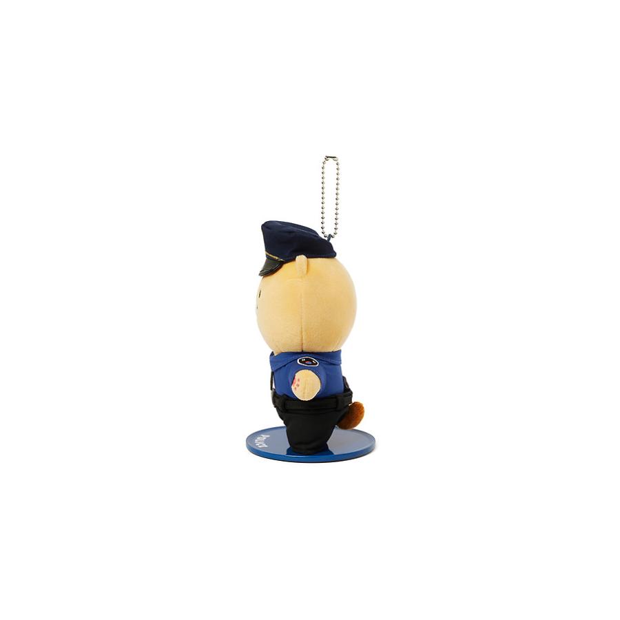 Kakao Friends - PROCHOON Police Standing Doll Keychain (Choonsik)