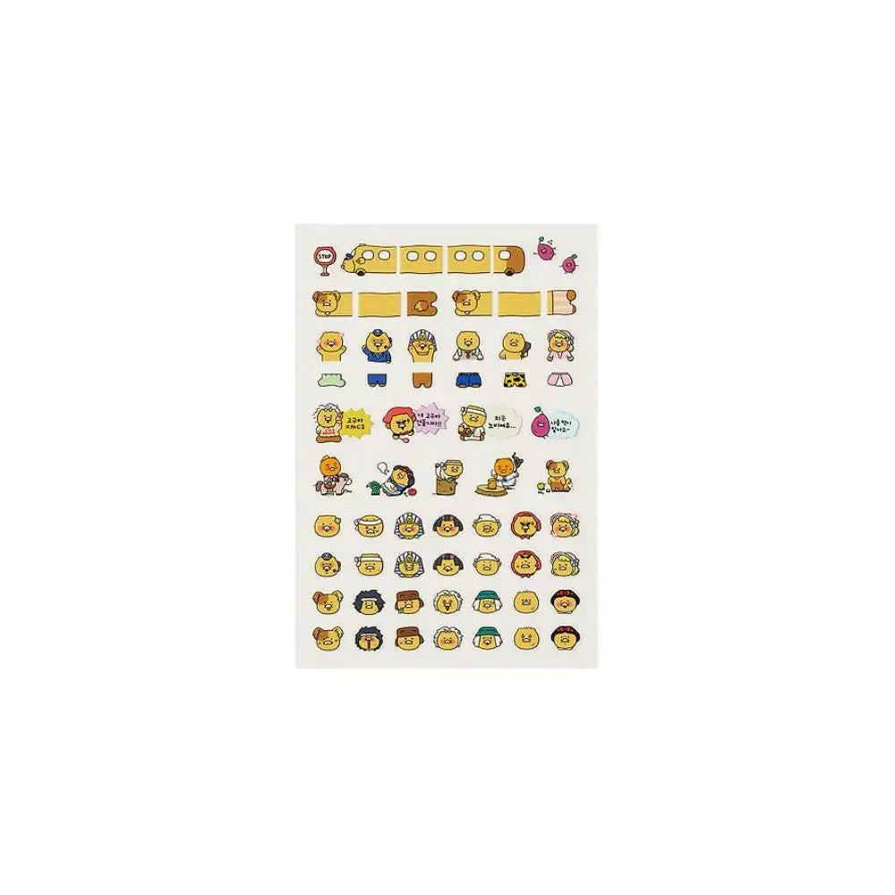 Kakao Friends - Choonsik Bus Transparent Sticker - Kakao Friends - Sticker - Harumio