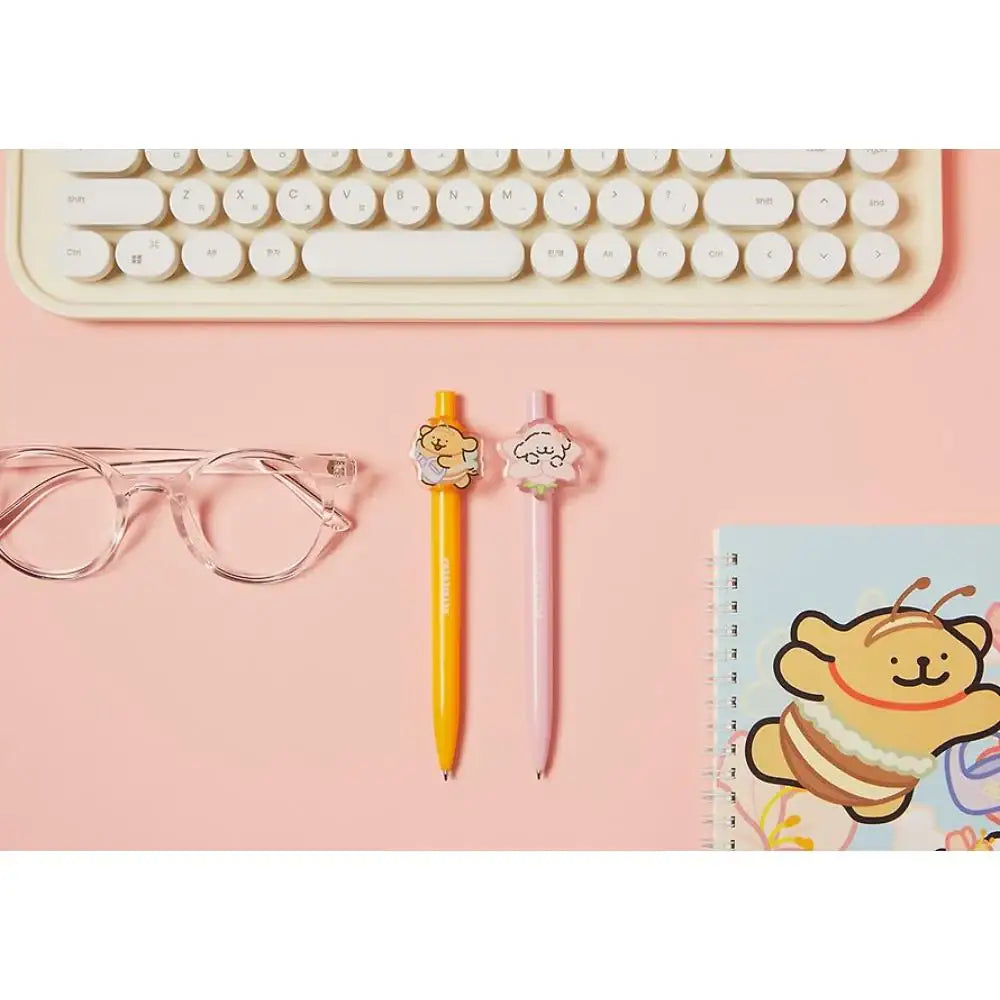 Kakao Friends - Cherry Blossom Maltese Ballpoint Pen Set - Kakao Friends - Home & Living, Accessories - Harumio