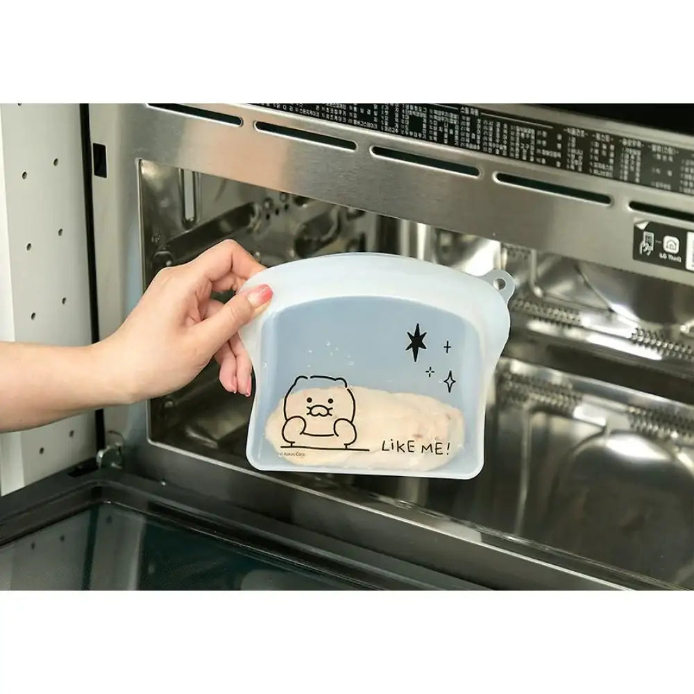 Kakao Friends - Doodle Doodle Silicone Zipper Bag Set (Ryan & Choonsik) - Kakao Friends - Zipper Bag - Harumio