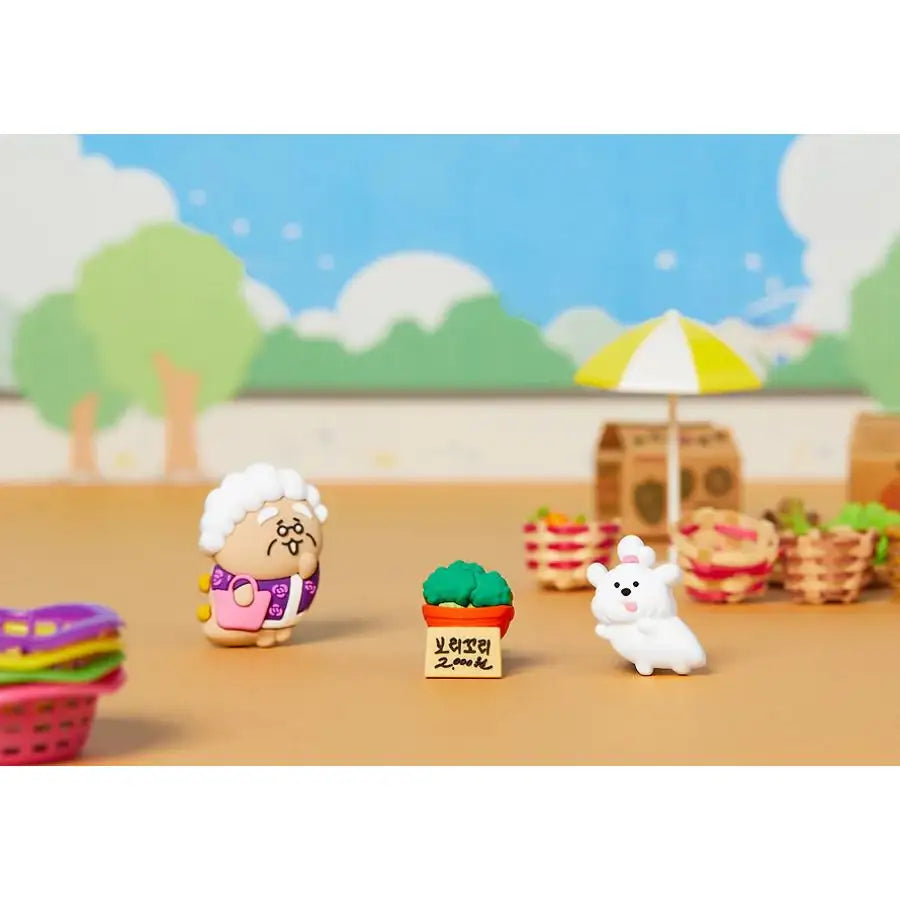 Kakao Friends - Chordy Vehicle Air Vent Figure Set (Halmi-jjo) - Kakao Friends - Deco Figure - Harumio
