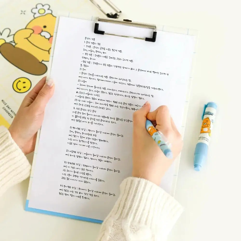 Kakao Friends - Seichee's Friends A4 Clipboard - Kakao Friends - Clipboard - Harumio