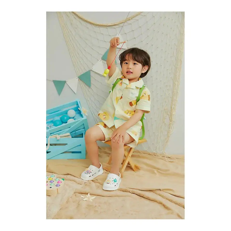 Apricot Studios x Kakao Friends - Choonsik Pajamas Set (Kids) - Kakao Friends - Pajamas - Harumio