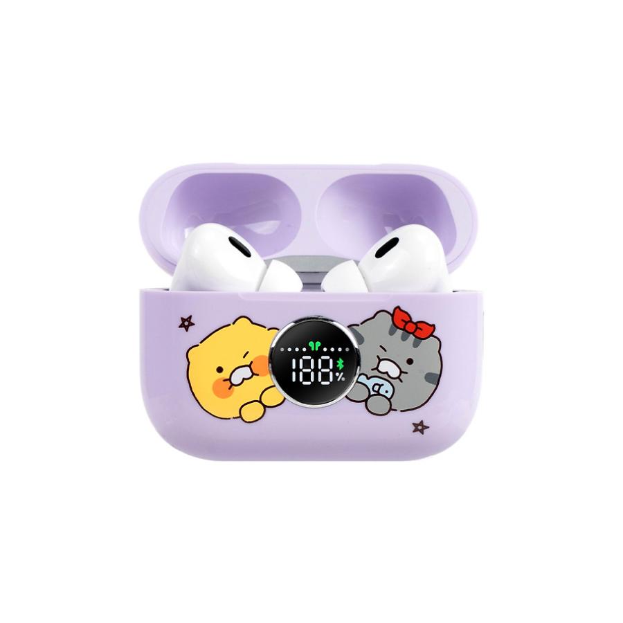 Kakao Friends - Ordinary Day Purple Wireless Bluetooth Earphones