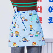 Kakao Friends - Chunsoo-san Half Apron (Ryan & Choonsik)