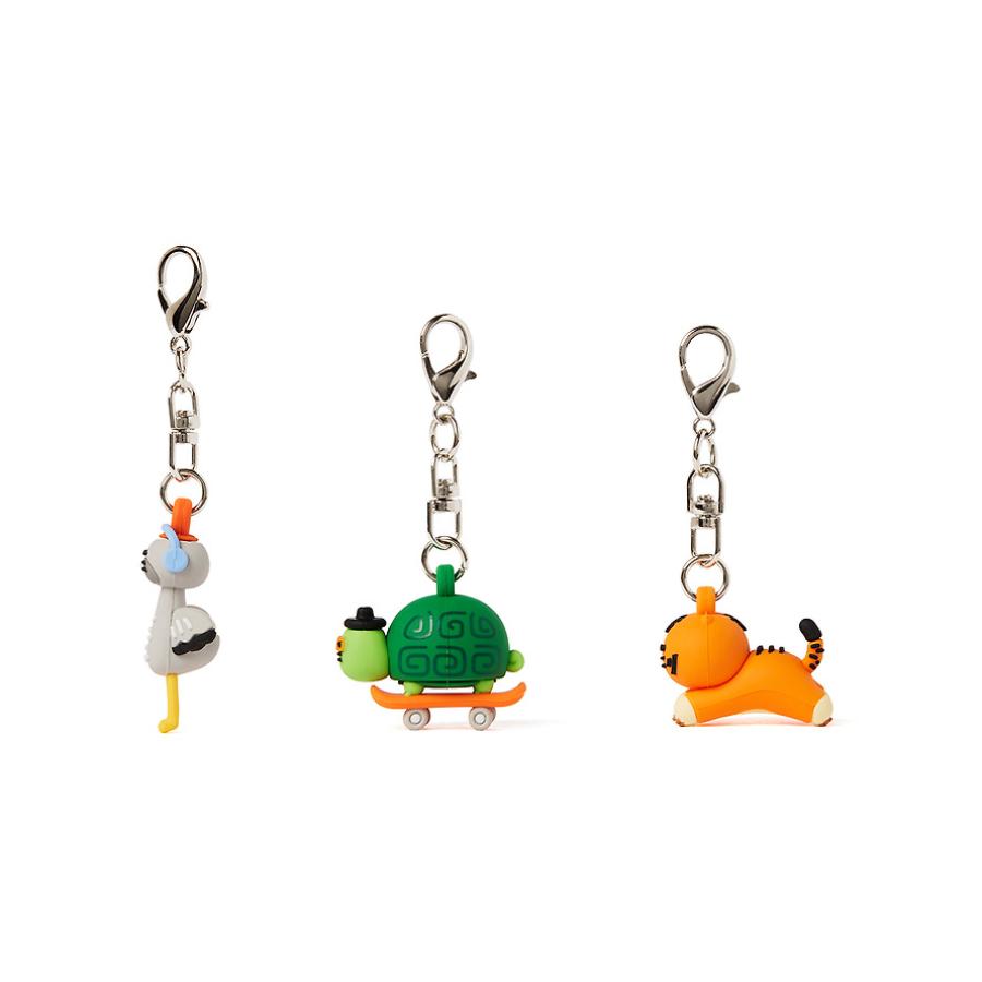 Kakao Friends - Yeonnal Yetchoon Figure Charm 3-Piece Set