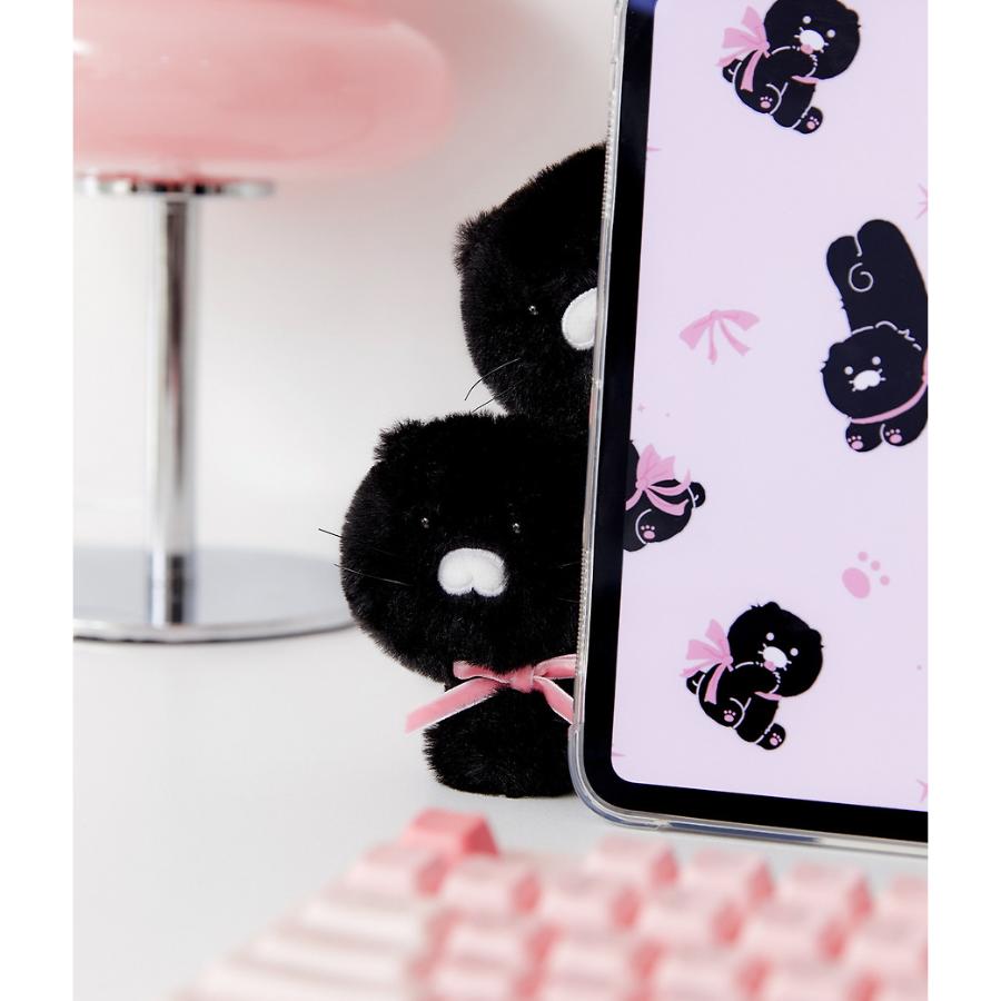 Kakao Friends - Black Choon Mini Doll Keyring (Choonsik)