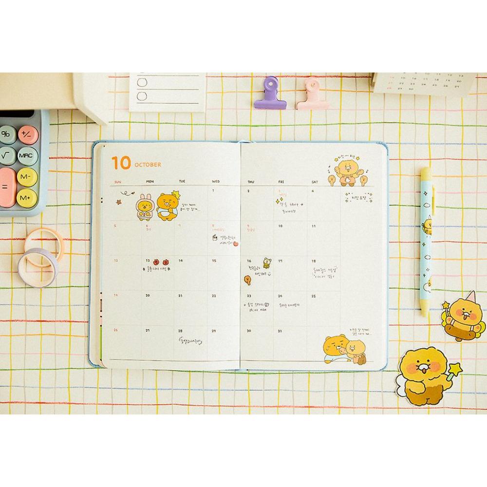 Kakao Friends - Choonsik 2025 Fairy Diary Set - Kakao Friends - Diary - Harumio