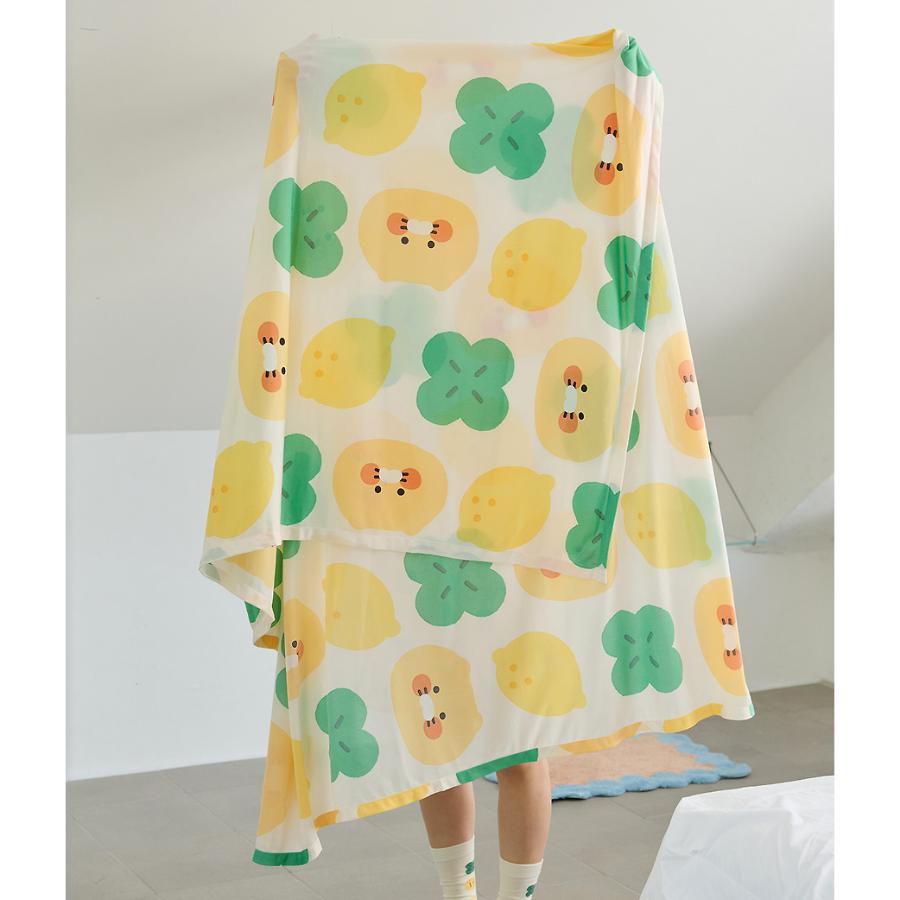 Kakao Friends - Lucky Day Contact Cooling Single Duvet (Choonsik)