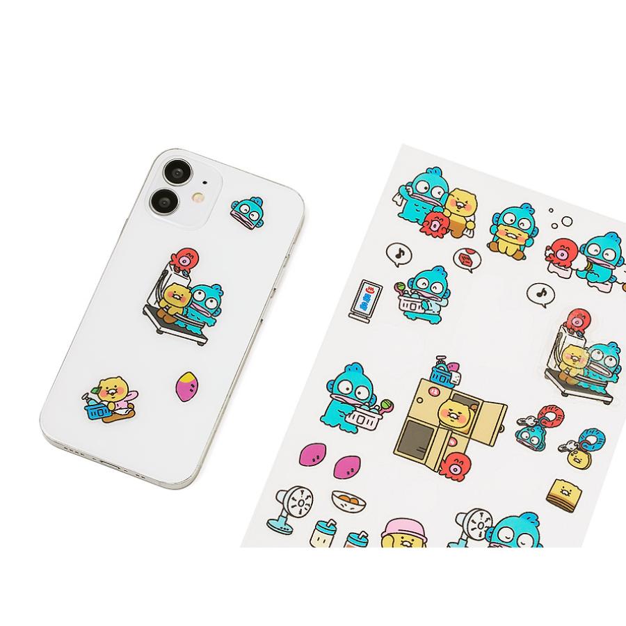 HANGYODON X Kakao Friends - Choonsik Transparent Sticker (Red)
