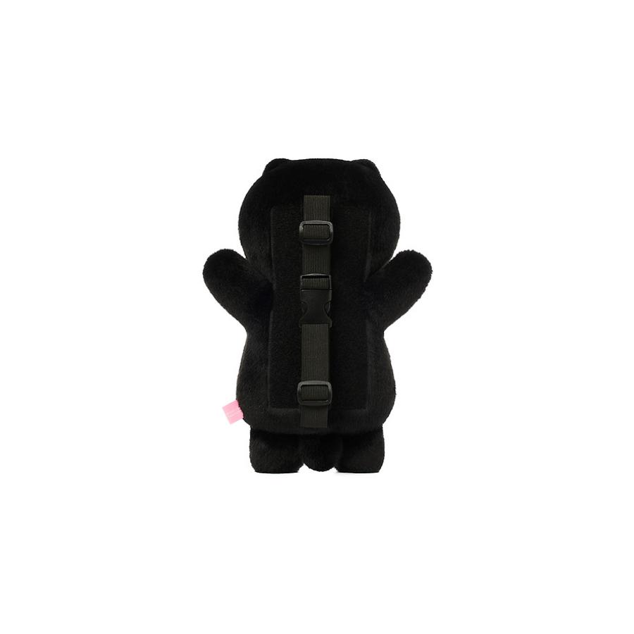 Kakao Friends - Black Choon Adjustable Car Neck Cushion (Choonsik)