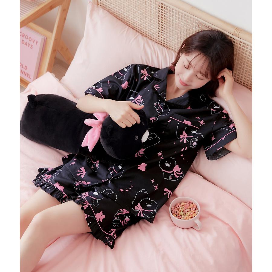 Kakao Friends - Black Choon Lovely Women's Pajamas (Choonsik)