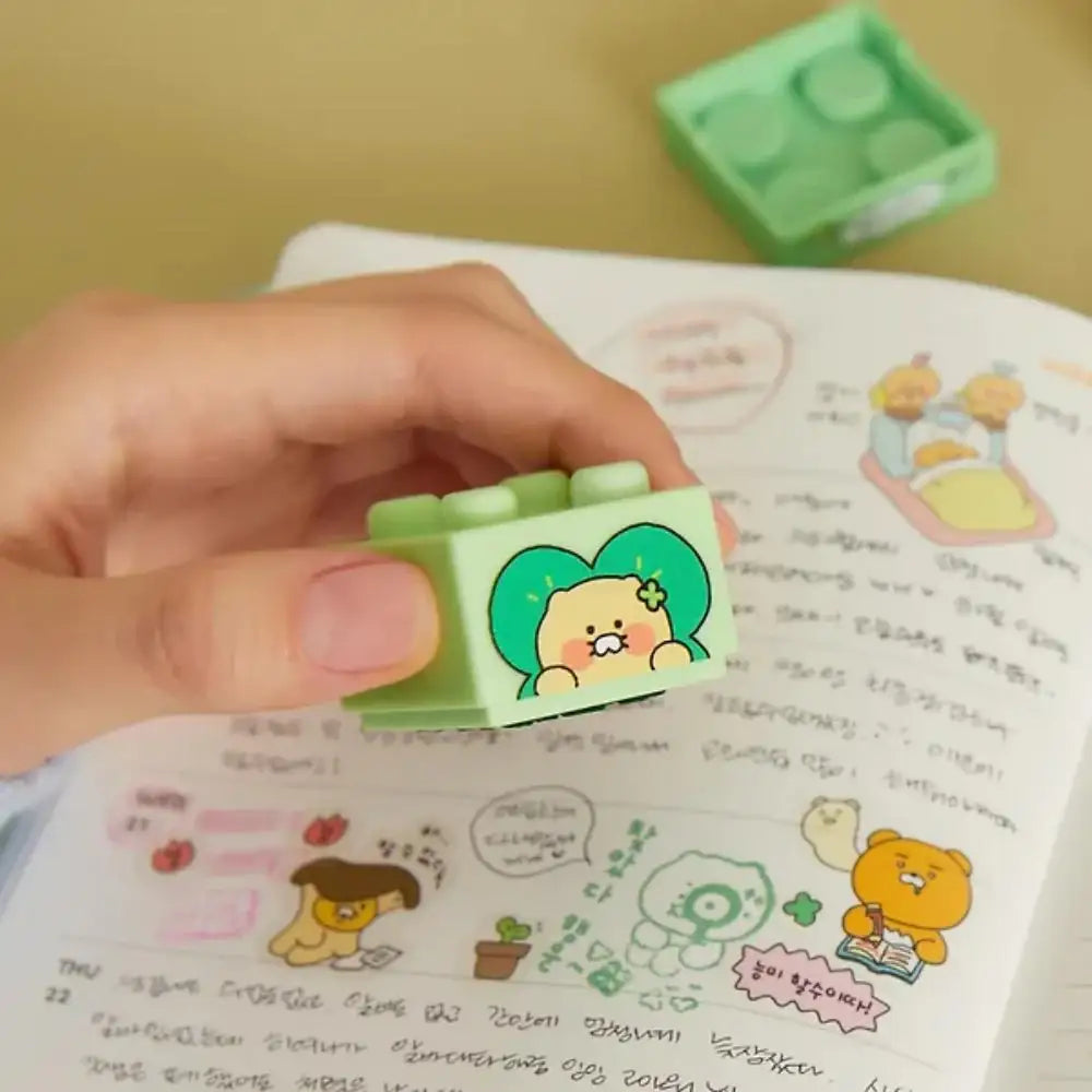 Kakao Friends - Today's Fairy Choonsik Block Stamp (Random) - Kakao Friends - block stamp - Harumio