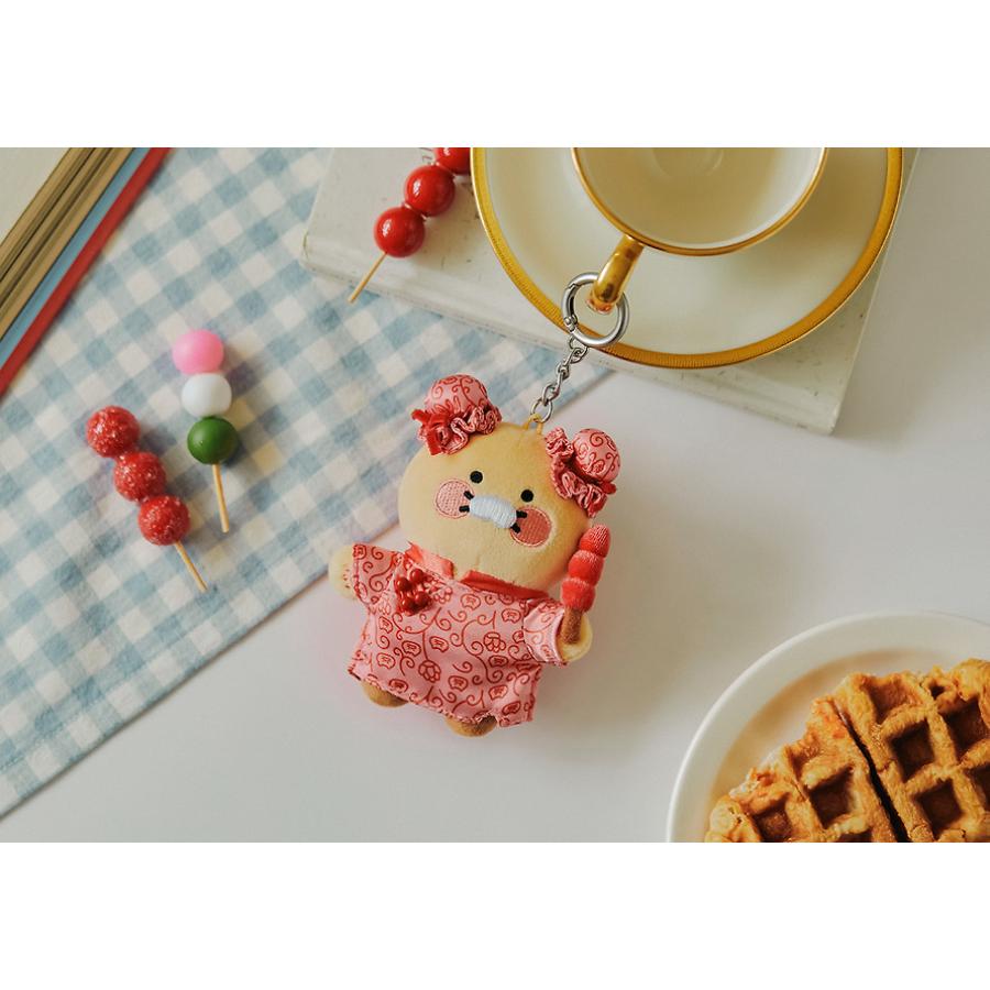 Kakao Friends - World Tour Chinese Cheongsam Doll Keyring (Choonsik)