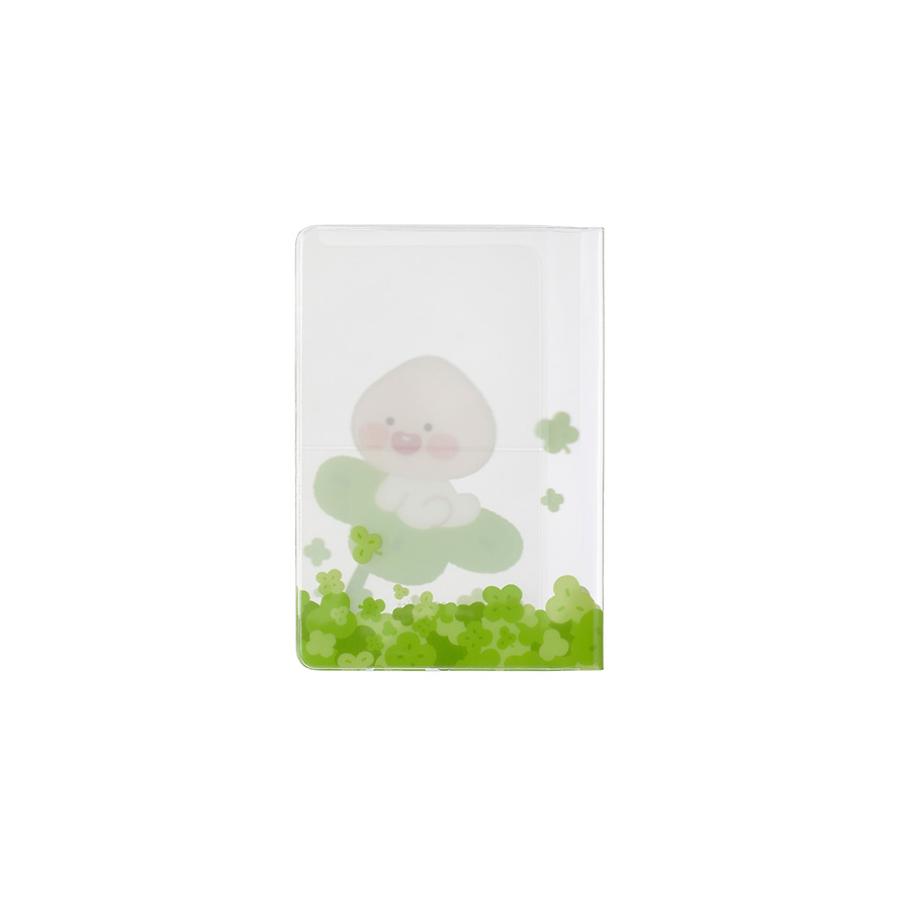 Kakao Friends - Four-leaf Clover Little Apeach Passport Case
