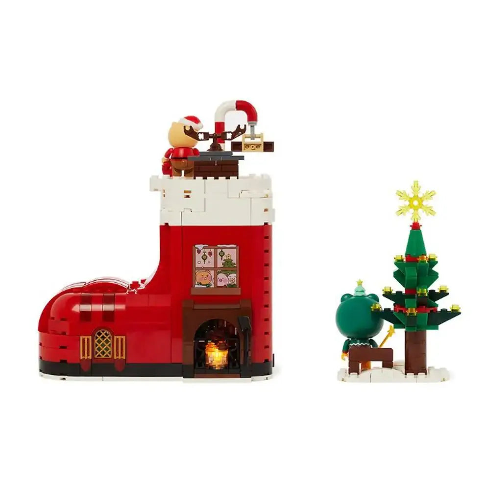 Kakao Friends - Dear My Santa Christmas Brick Figure - Kakao Friends - Brick Figure - Harumio