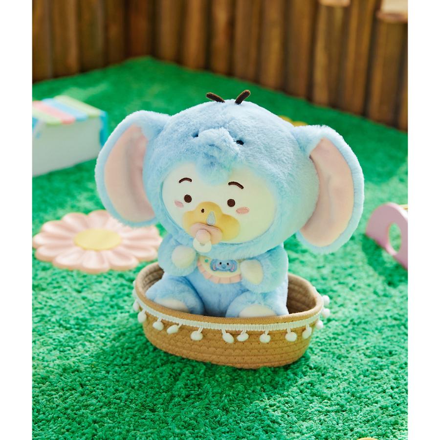 Kakao Friends - FRIENDZOO Elephant Plush Doll (Little Tube)