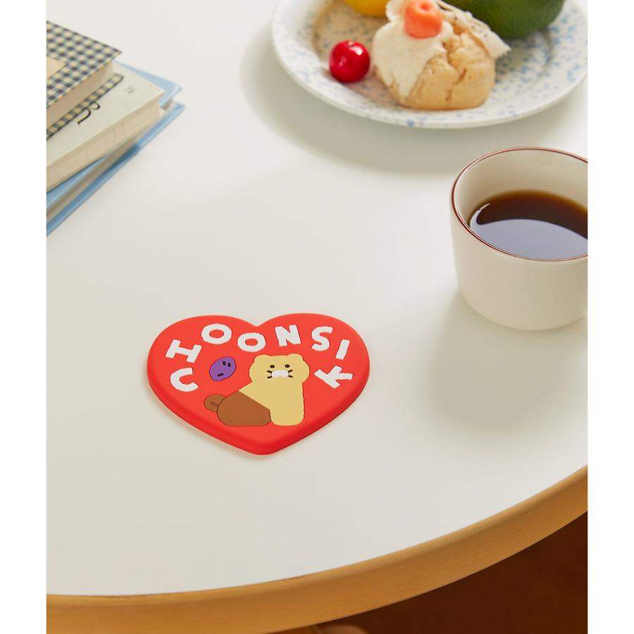 Daye Kim x Kakao Friends - Choonsik Cup Coaster - Daye Kim x Kakao Friends - Coaster - Harumio
