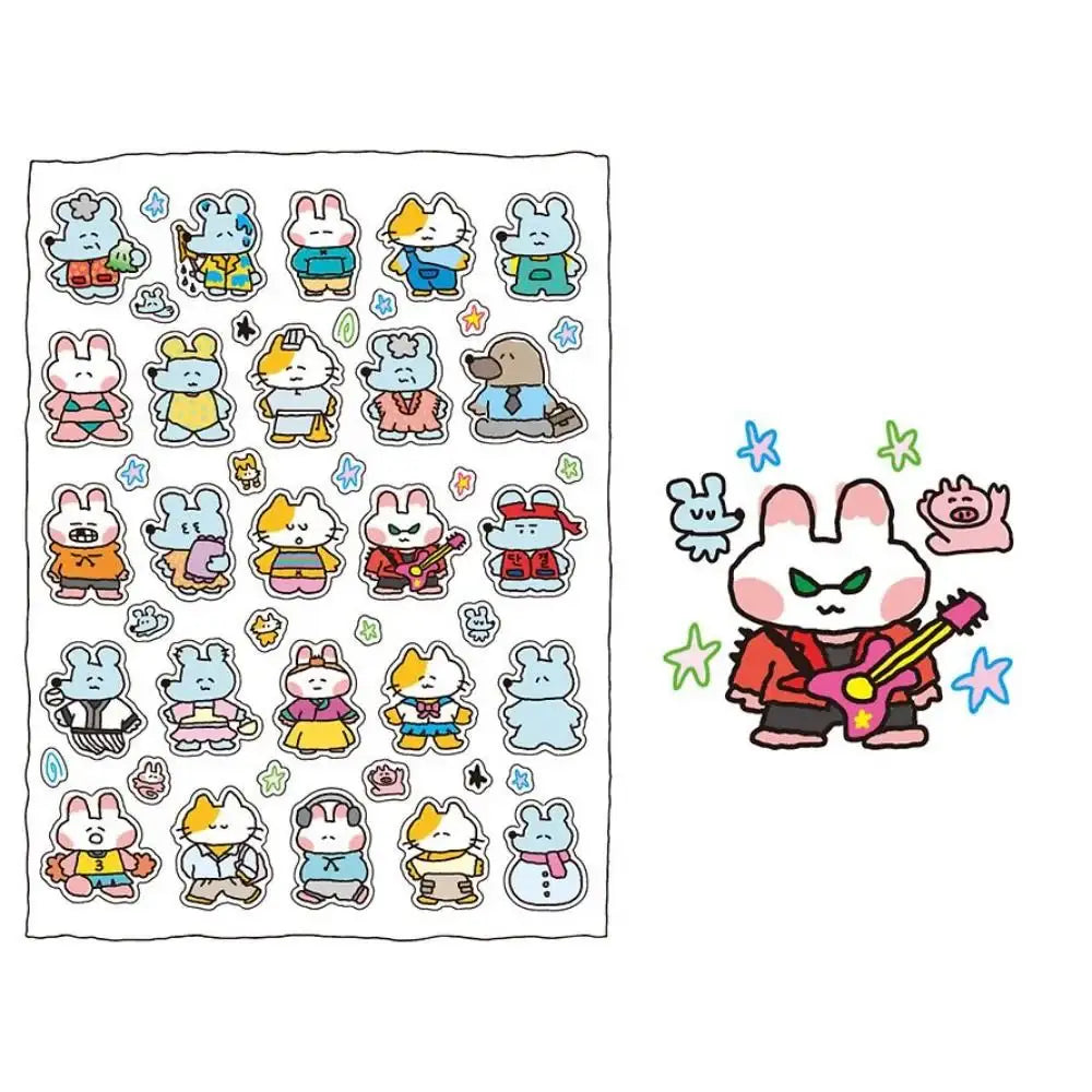 Kakao Friends - SukeyDokey Jageun Friends Sticker Pack