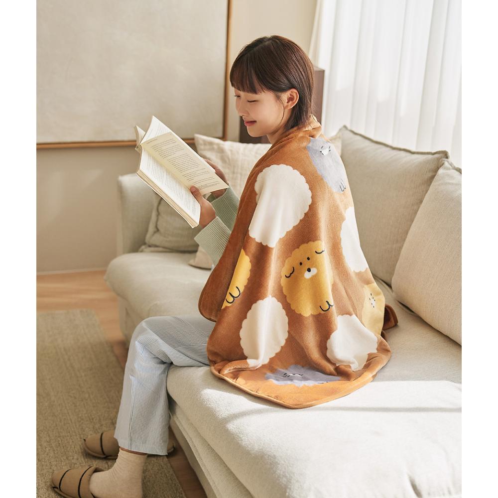 Kakao Friends - FRIENDAY Choonsik Gift Pack Knee Blanket (Brown)