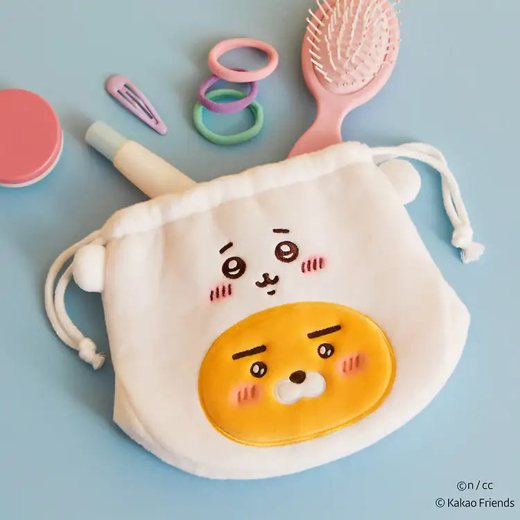 CHIIKAWA x Kakao Friends - Face Pouch - Kakao Friends - Pouch - Harumio