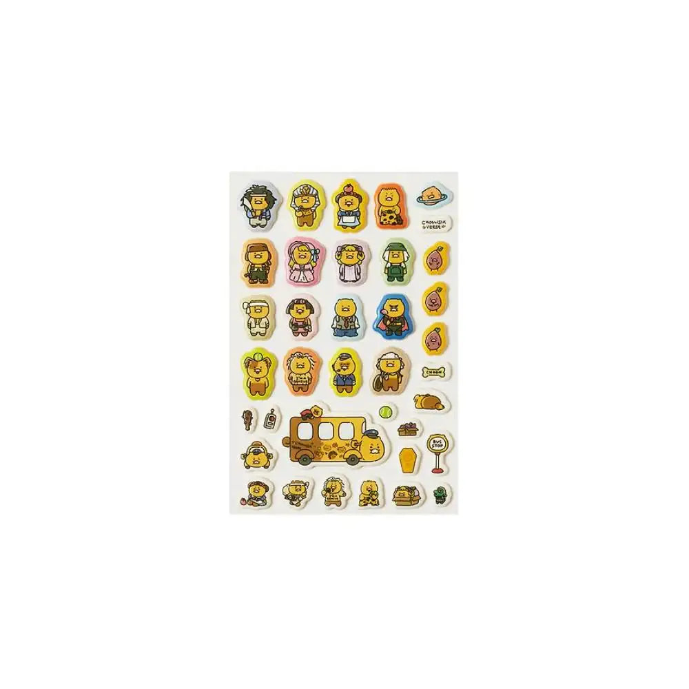 Kakao Friends - Choonsikverse Deco Sticker - Kakao Friends - Sticker - Harumio