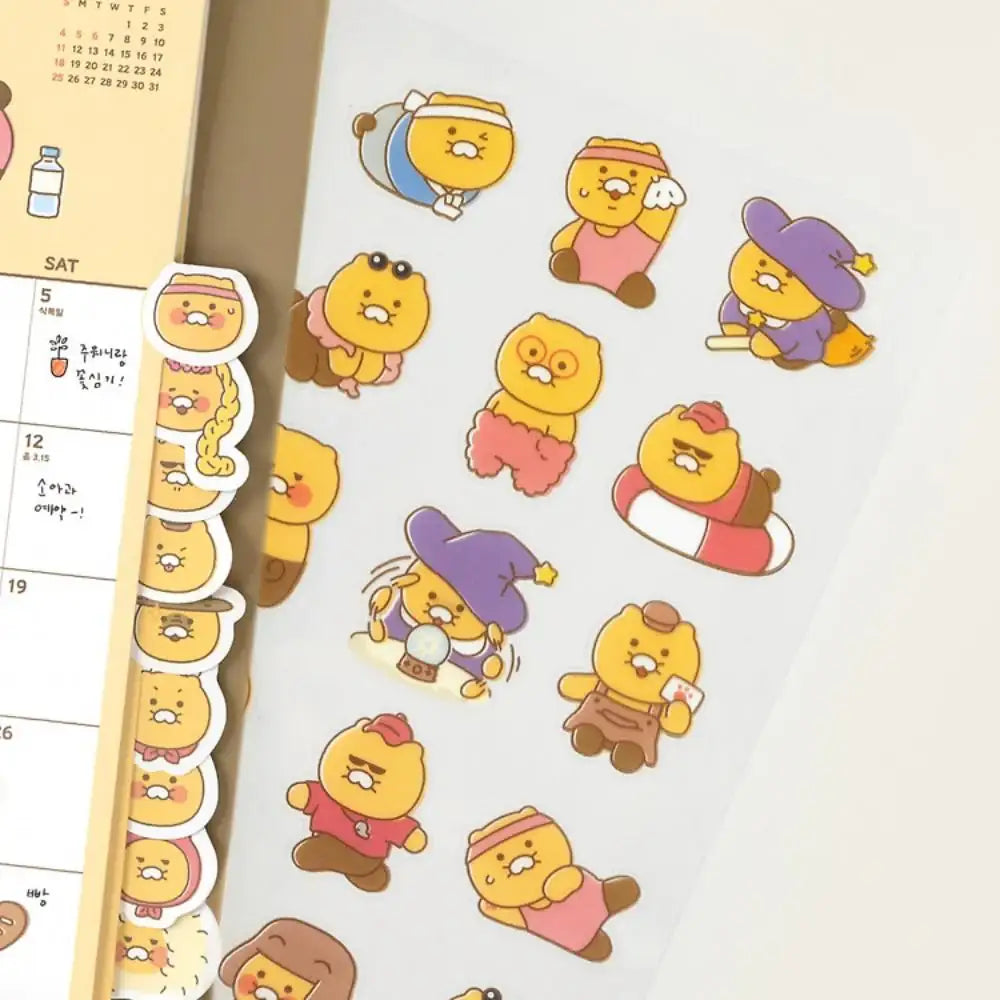 Kakao Friends - Choonsik Starry Sky Costume Deco Sticker - Kakao Friends - Sticker - Harumio