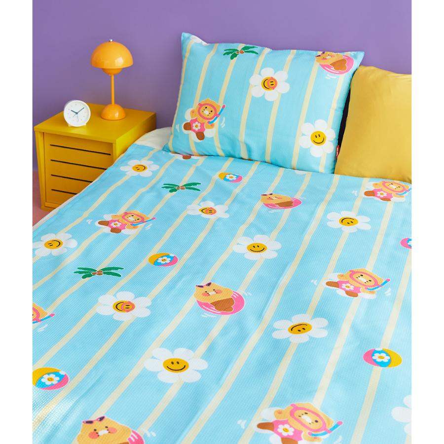 Wiggle Wiggle x Kakao Friends - Choonsik Single Blanket & Pillow Cover - Wiggle Wiggle x Kakao Friends - Duvet - Harumio