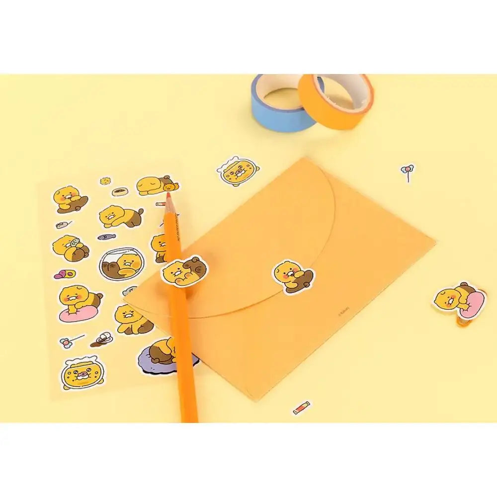 Kakao Friends - Choonsik Ordinary Deco Sticker - Kakao Friends - Sticker - Harumio