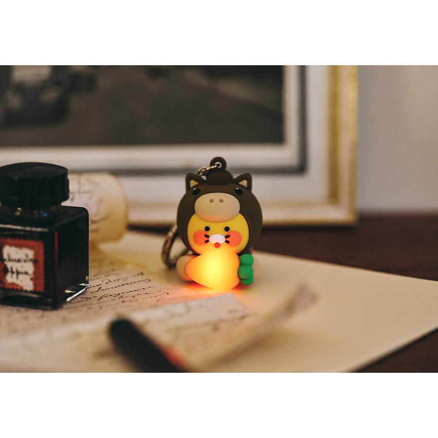 Kakao Friends - Lucky Pony Day LED Figure Keyring (Choonsik)