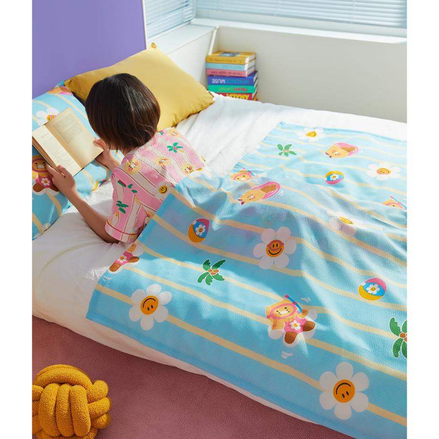 Wiggle Wiggle x Kakao Friends - Choonsik Single Blanket & Pillow Cover - Wiggle Wiggle x Kakao Friends - Duvet - Harumio