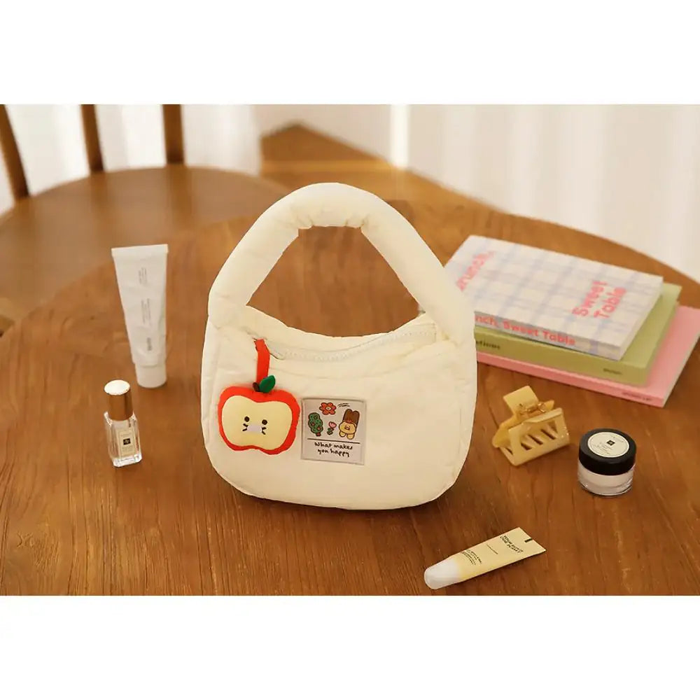 Kakao Friends - Choonsik Padded Mini Tote Bag - Kakao Friends - Tote Bag - Harumio