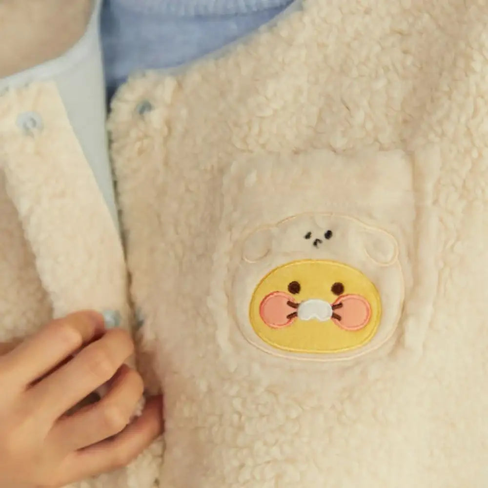 Kakao Friends - Floofy Friends Fleece Vest - Kakao Friends - Vest - Harumio