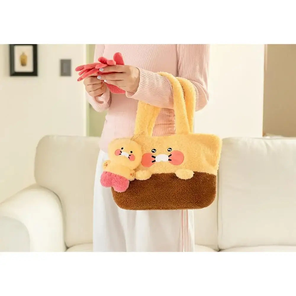 Kakao Friends - Choonsik Buckle Tote Bag - Kakao Friends - Bag - Harumio