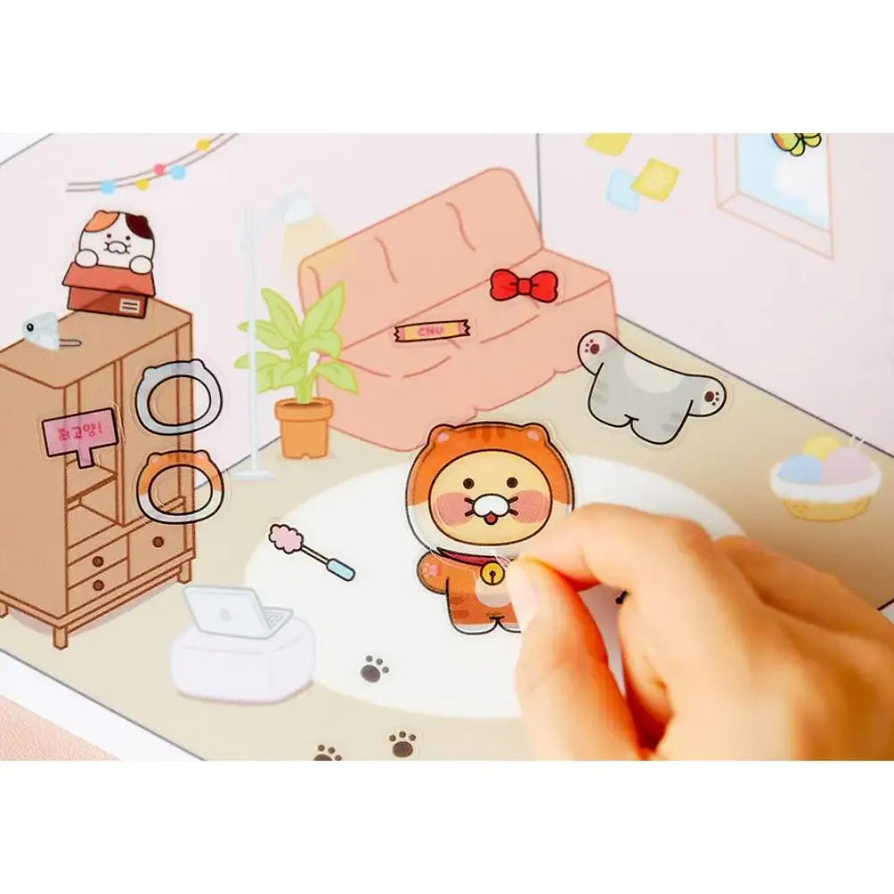 Kakao Friends - Choonsik Dress Up Sticker - Kakao Friends - Sticker - Harumio