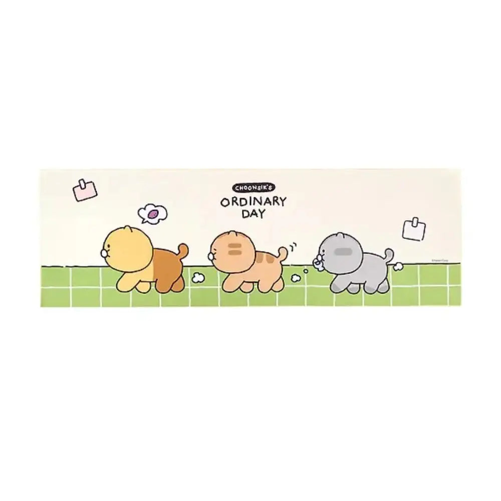 NASSAU x Kakao Friends - Choonsik Daily Yoga Mat Towel - Kakao Friends - Yoga Mat - Harumio